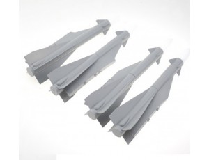 Flyfans Mig-25 Russian Twin 64mm EDF Jet Detachable Missile Set 